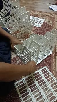 Product Review of Pemegang fail majalah, rak buku pejabat rumah, pengatur meja dokumen, penyimpanan dokumen, putih from E**r 0