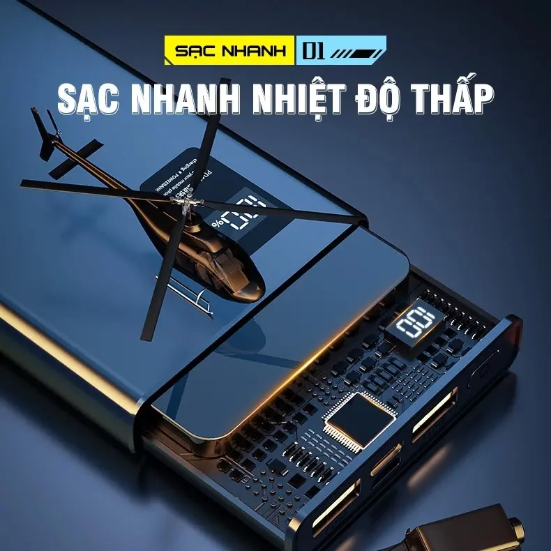 Sạc Siêu Nhanh120W PD22.5W 20000mAh 30000mAh Sạc Dự Phòng ,Chứng nhận chính hãng，Tích hợp sẵn bốn dây cáp,Tương thích lighting/Type-C KAKA POWER BANK 4 dây cáp Kho báu sạc power bank | BigBuy360 - bigbuy360.vn
