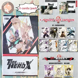 [3 cards/pack OFFICIAL] To be Hero X collectible cards “What makes a hero” series collection card kartu koleksi merch merchandise tbhx tobeherox nice donghua dong hua linling lin ling e-soul queen lucky cyan ghostblade kartu pc photocard blind bag