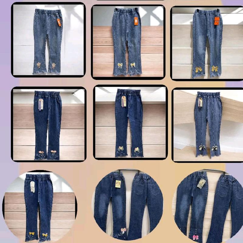 Dapat 2 Celana jeans lmport Anak Anak Untuk Umur 6-10 Dengan Motif Yang Cantik 0