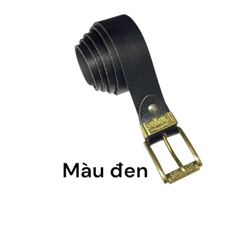 M39….Dây thắt lưng da bò ( đầu khóa đồng đúc .. đầu xoai) 4