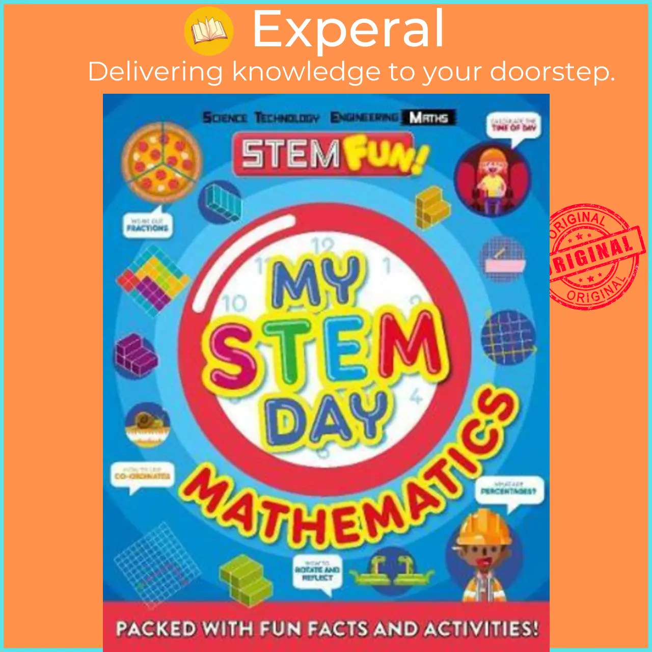 My STEM Day - Mathematics : Packed with fun facts and activities! by Anne Rooney (UK edition, paperback) - 9781783124305
