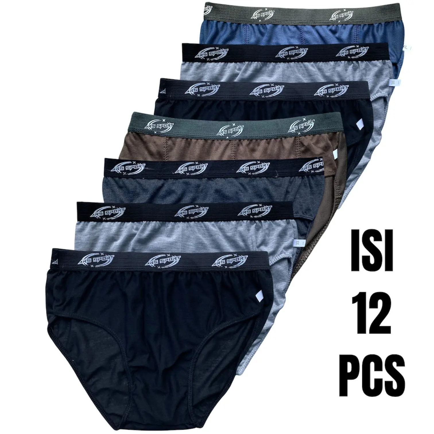 obral 12 pcs celana dalam pria dewasa // cd pria // boxer cowok // sempak laki laki