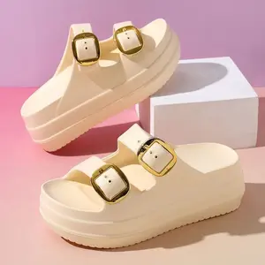 Sandal Wanita Jelly Slop Wedge Sandal Korea Sandal Fuji Wanita Dewasa Wanita GSME