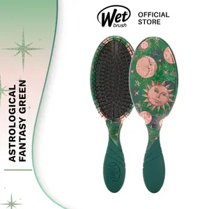The Wet Brush Astrological Fantasy Green - Sisir Anti Kusut Mengurangi Kerontokan