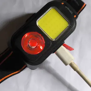 Suksestech Senter Chas Kepala Headlamp Senter Kepala Dengan Usb Charger -Headlamp-D-212