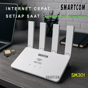 SMARTCOM Wifi Wireless Router SM301 4G LTE CPE SMARTCOM 150Mbps All Operator