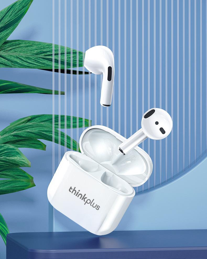 Lenovo thinkplus Original Air pro bluetooth earphone Bluetooth 5.3 auriculares Earbuds Gaming Headset Untuk iPhone Apple Xiaomi Android phone