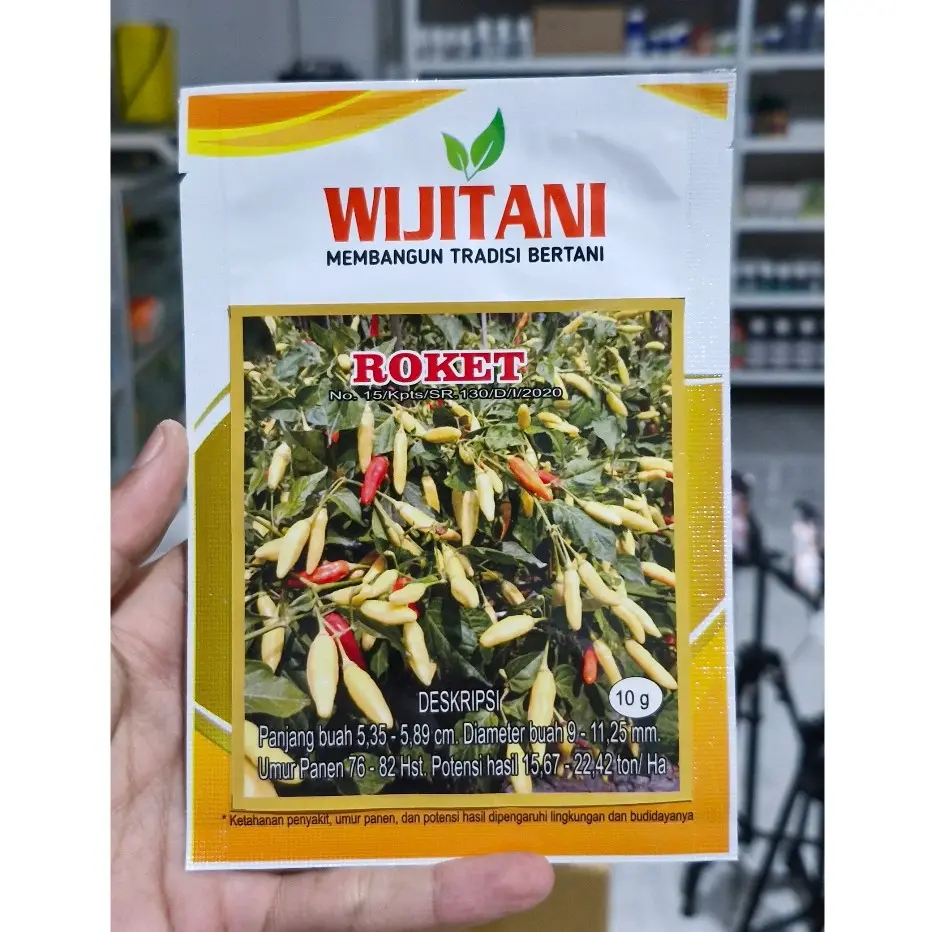 Benih Cabe Roket 10gr Cabe Rawit Wijitani