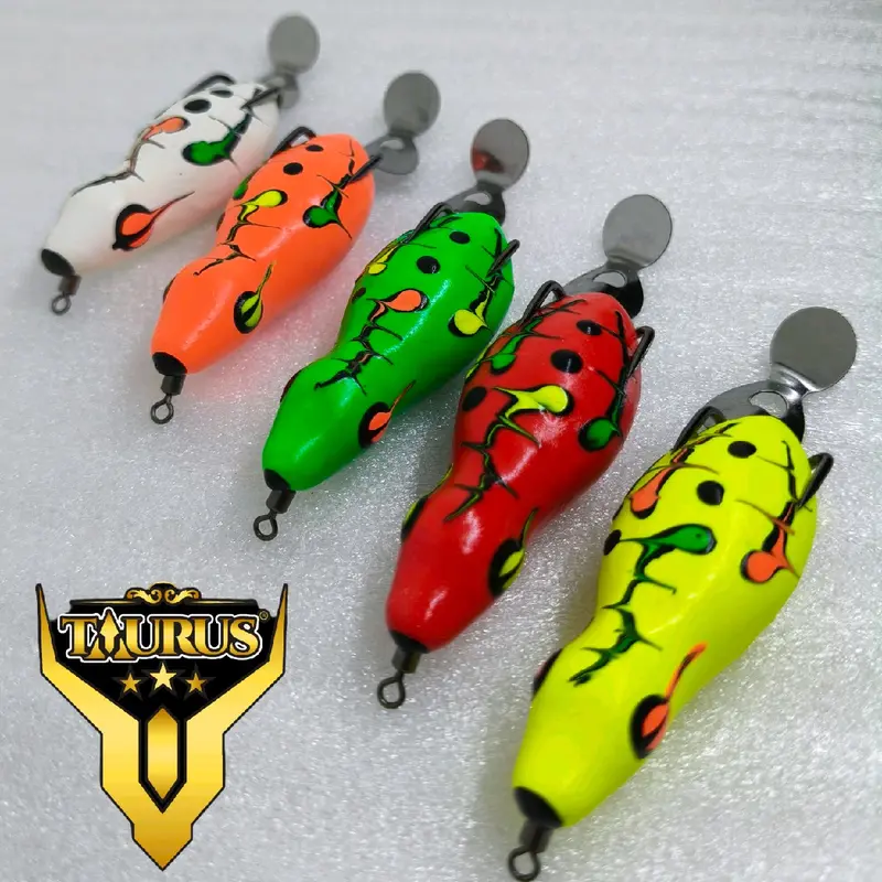 Jaws frog Taurus jumbo 6cm berisik 1