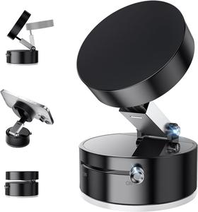 ที่วางโทรศัพท์แบบแม่เหล็ก, ถ้วยดูดสูญญากาศ, ที่วางโทรศัพท์แบบถ้วยดูดที่ได้รับการอัพเกรด, ที่วางโทรศัพท์ในรถยนต์แบบแม่เหล็ก, เหมาะสำหรับโทรศัพท์มือถือและสมาร์ทโฟนทั้งหมด, ที่วางโทรศัพท์แบบพกพา, เหมาะสำหรับยิม, กระจก, และพื้นผิวเรียบ