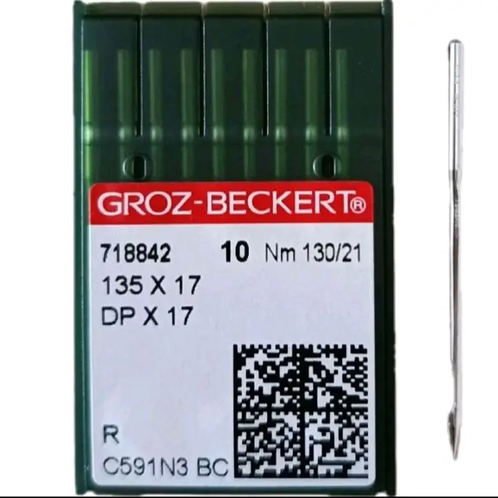 jarum DP x 17 130/21 mesin jahit komputer DPx17 nomor 21 GROZ BECKERT