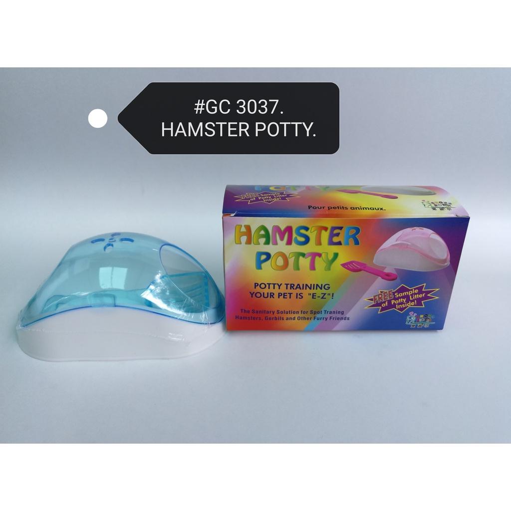 GC3037 Hamster Bathtub Bathroom Toilet Potty [Random Color]