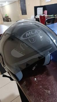 Product Review of Helm Dewasa Half Face evolution Motif Note Murah PREMIUM Kaca from A**6 0
