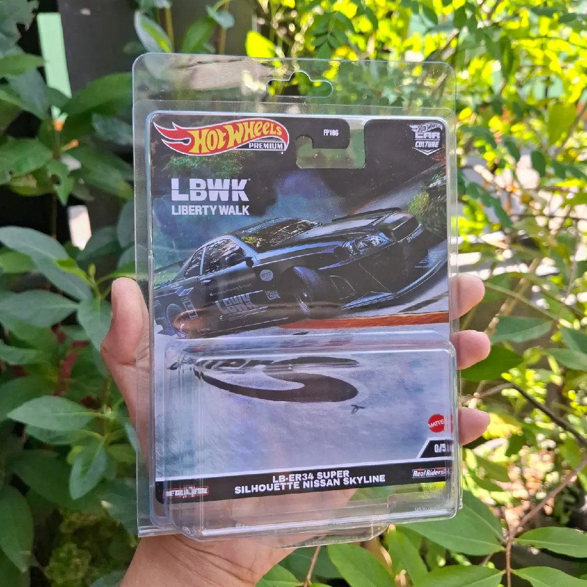 Custom Card Hotwheels LBWK Super Silhouete Nissan Skyline R34