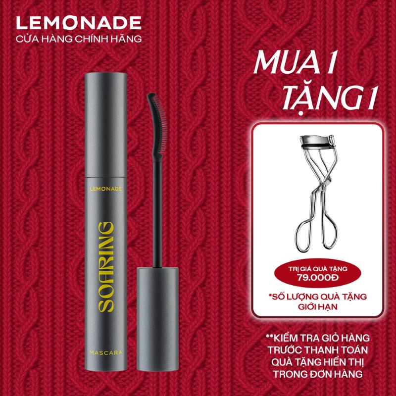 MUA 1 TẶNG 1 MUA 01 Chuốt mi tơi dài lâu trôi Lemonade Soaring Mascara TẶNG 01 Kẹp mi chuyên nghiệp