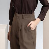 Gambar HijabChic Velora Pants - Celana Wanita Formal Cokelat Saku Samping - Brown, S dari HijabChic Kota Bandung 5 Tokopedia
