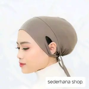 Ciput anti budeg lubang telinga bahan Jersey premium sangat nyaman dipakai