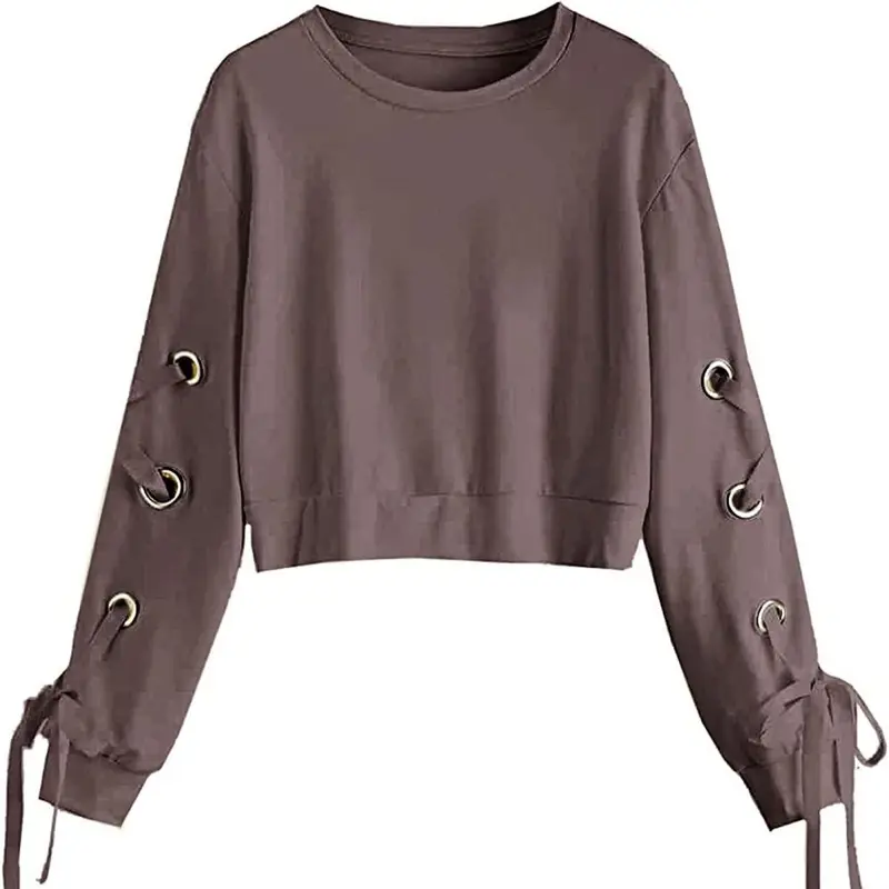 Sweater Wanita Lenka Trend 2025 - Jaket Panjang Crop Oversize - Atasan, Cardigan, Blazer, Outer, Cewek, Tebal 4