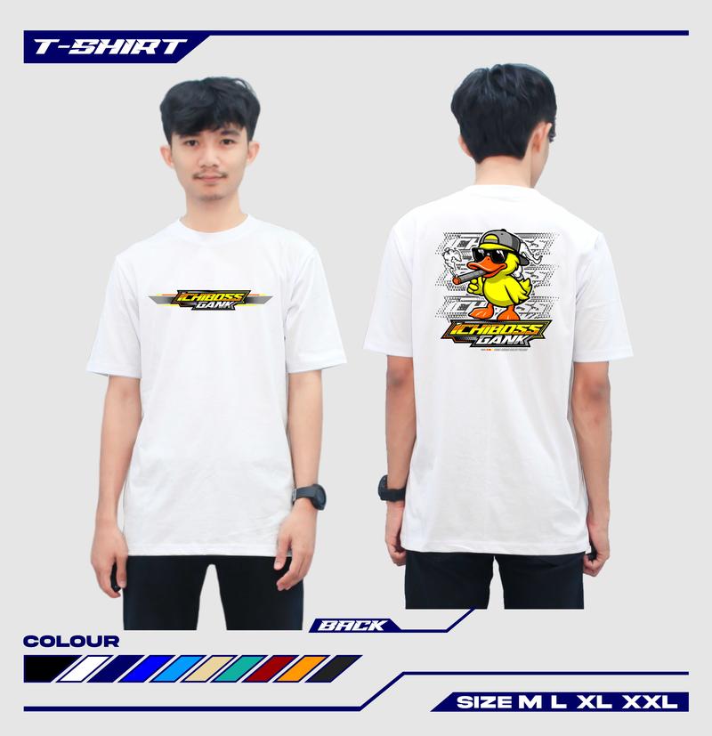 Product Introduction of Kaos Imheros Ichiboss Gank - Katun Combed 24s - Sablon Dtf Premium 1