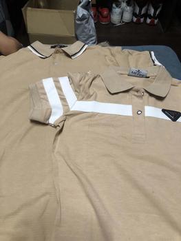 Product Review of fashion Mocha color family polo shirt dress cotton Men's & women's & unisex kids' wear WEI WEY QWEI QWEY from R**e 3