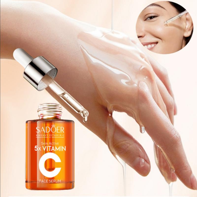 Serum Vitamin C SADOER 5X Vitamin 30ml – Dưỡng Trắng, Mờ Thâm Mụn, Chống Lão…
