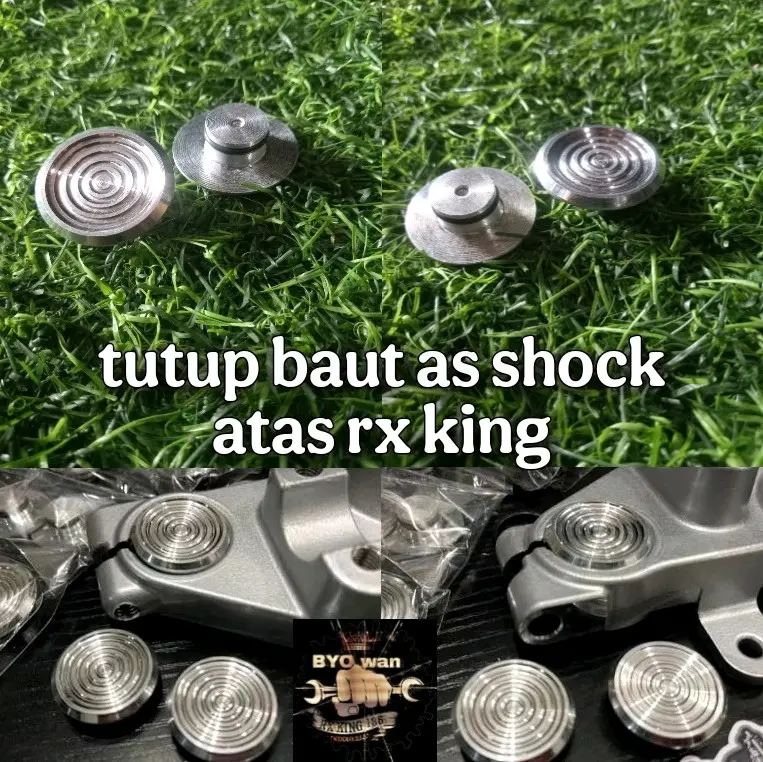tutup shock skok depan rx king rxs rxk rxz model cnc custom 0