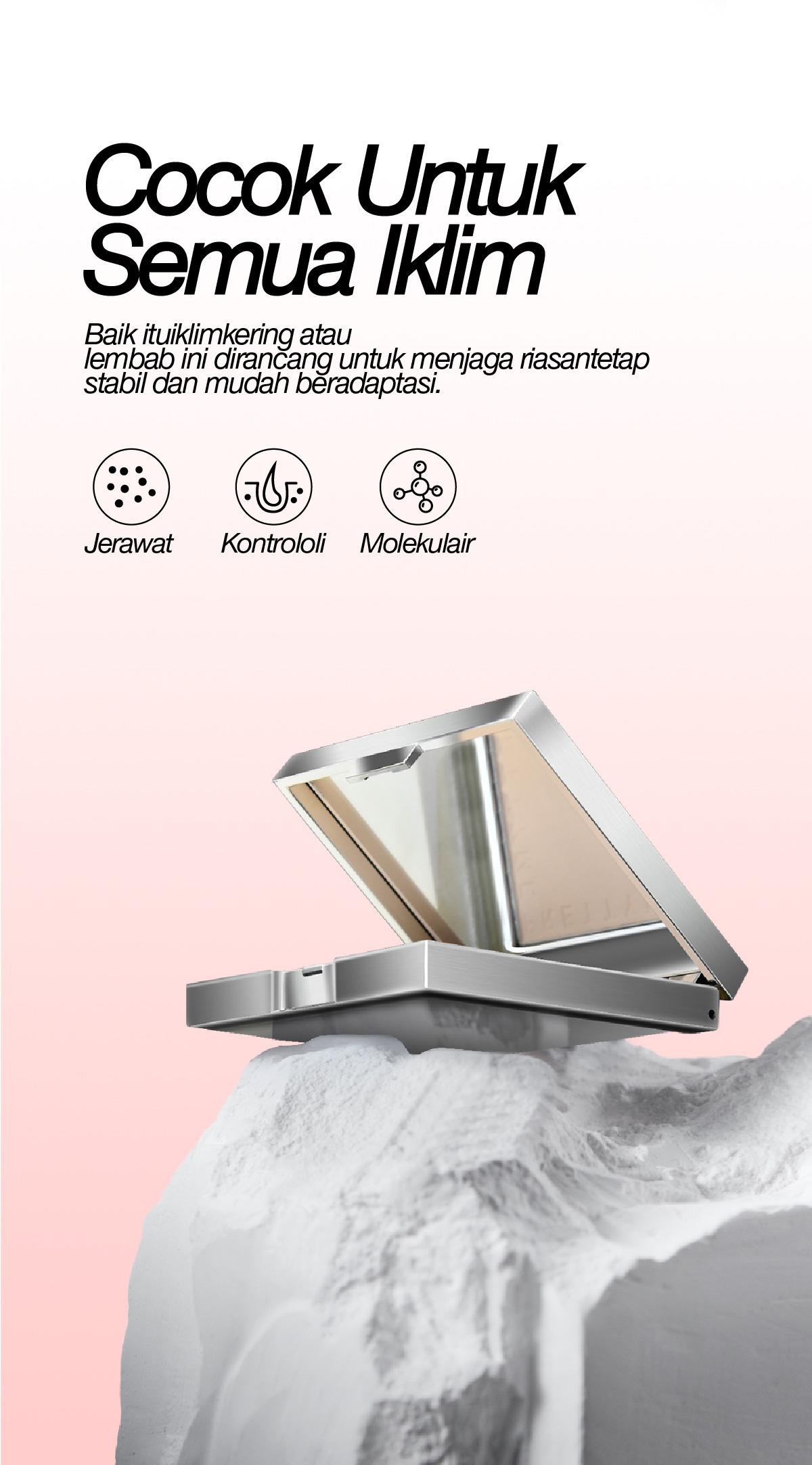 [BPOM] PRETTYME Two Way Cake | Matte foundition Bedak padat Smoothing powder Oil control powder | Anti noda Tahan keringat Fiksasi riasan tahan lama compact powder powder