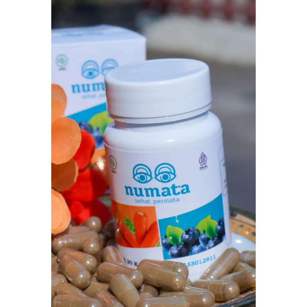 Kapsul Numata Vitamin untuk Mata Minus - Isi 30 Kapsul - POM TR233012911
