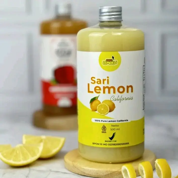 Suur Lemoen BPOM Sari Lemon Murni Air Lemon 1 Liter 2