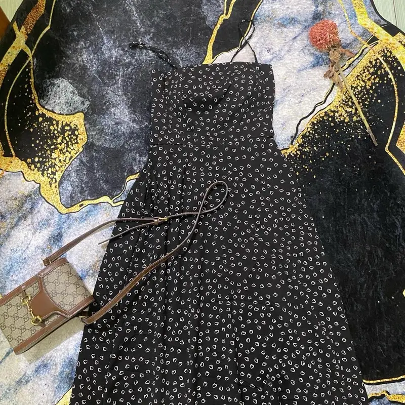 Dress gemoy Bunga pendek wanita 6
