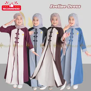 Gamis Anak Perempuan Eveline Dress 2026 Gamis Tanggung Gamis Gamis Anak Ati Uv Gamis Anak Sabrina Gamis Anak Premium Gamis Lebaran 2026 Gamis Terbaru 2026