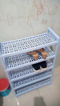 Product Review of CORNELIUS Rak Sepatu Plastik Susun 5 / Tempat Susun sepatu Rak Sandal bedola rakdapur rak  sepatu from u**4 0