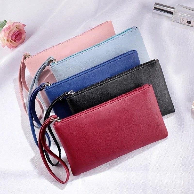 MARIONE Dompet Panjang Clutch Wanita Elegan Kasual untuk Tempat HP dan Uang 0