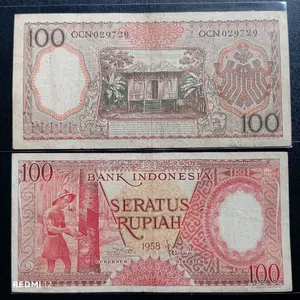 Koleksi Uang Kuno Indonesia Tahun 1958/1964 - Asli & Terjangkau untuk Kolektor