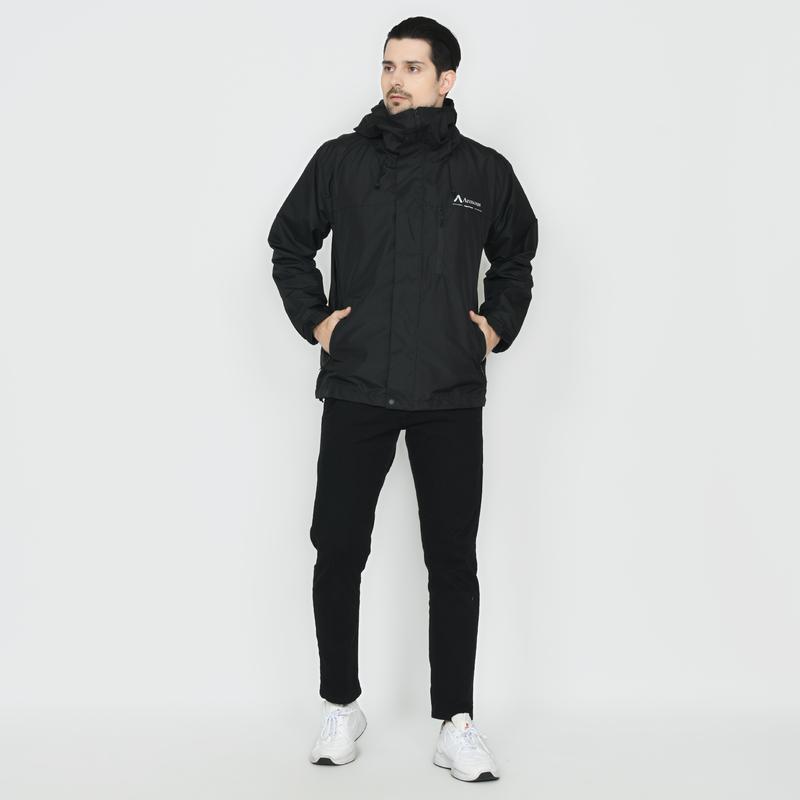 Product Introduction of Armous Jaket Parasut Winbreaker Gorpcore Pria Full Face Outdoor Gunung Waterproof 45