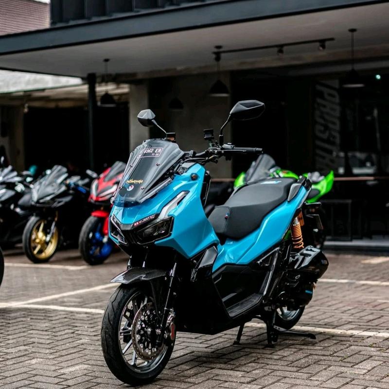 Visor Adv150 Street V2 Visor Adv160 Street X2 Windshield Adv street V2 tebal 3mm Motorcycle 3