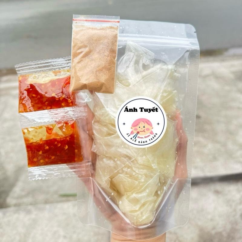 100g bánh tráng rìa ủ bơ muối sặc ớt rim
