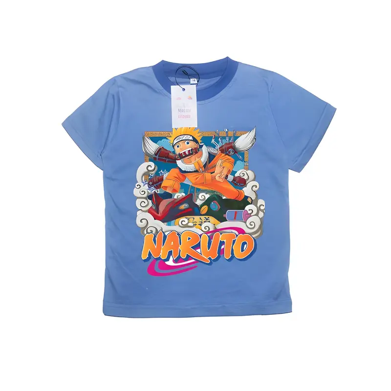 Kaos Naruto Series Anak Laki Laki Usia 1-10 Tahun Katun Combed 1