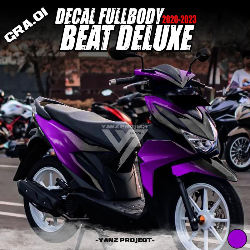 COD) TERBARU Decal Sticker Honda Beat DELUXE STREET 2020 2021