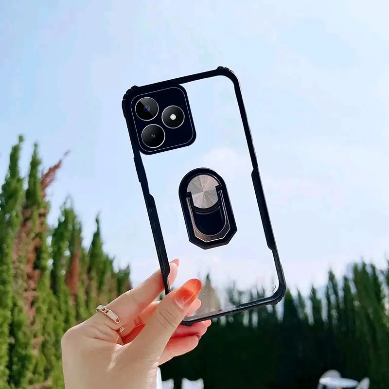 M/C Case For Realme C53 / C51 / C51S / Note 50 Shockproof Premium Acrylic Transparant