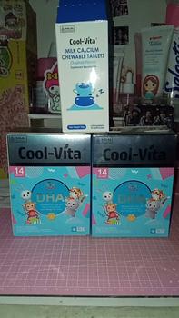 Product Review of [EXCLUSIVE YUXI] 2 Box Coolvita DHA Gummy Buah Mix Apel, Mangga, dan Jeruk (Total 28 Gummy) + 1 Botol Calcium Chewable (Total 30 Tablet) | Suplemen Anak (Mulai 3 Tahun) dan Dewasa | Dukung Tumbuh Kembang Otak, Tulang & Gigi Secara Optimal from 🧏**💗 0