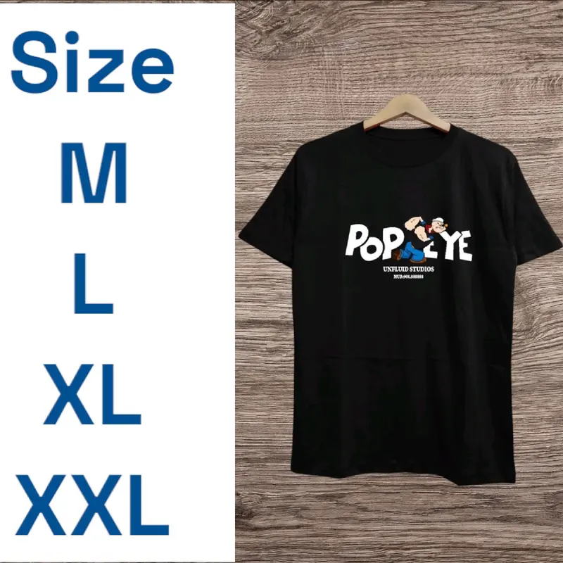 Endyboy2 Baju Kaos pria dewasa / Baju Kaos pria oblong Distro Terbaru POPAYE Kaos Distro unisex bung Keren baju  kaos semi katun 24s bajupria 5