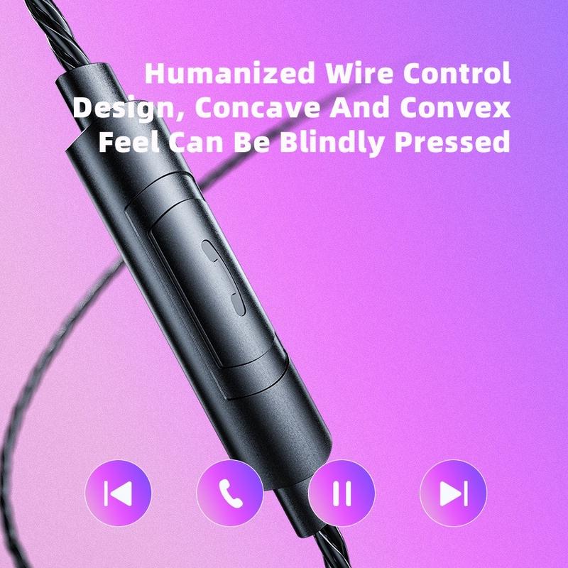 Product Introduction of QKZ AK6 Pro In-Ear Earphone with Mic HiFi Fever Bass Earphone Sport Gaming Headset 10