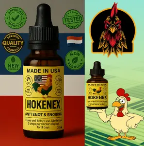 [Beli 3 Gratis 1] Hokenex USA Mengobati Asma Pada Unggas, Mengi, Jamur Telinga, Hidung, Dan Tenggorokan.