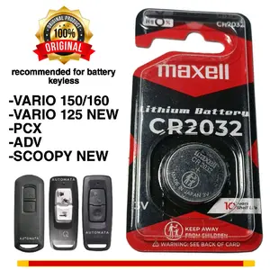 baterai remot KEYLESS honda vario PCX adv scoopy new cr2032
