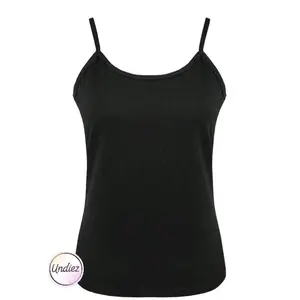 Tanktop Wanita Tali Kecil Lycra/ Singlet Wanita Tali Kecil