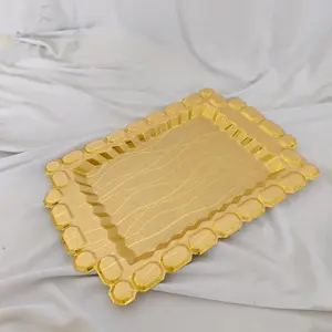 Nampan Persegi panjang - Stainless ukuran 20×15cm