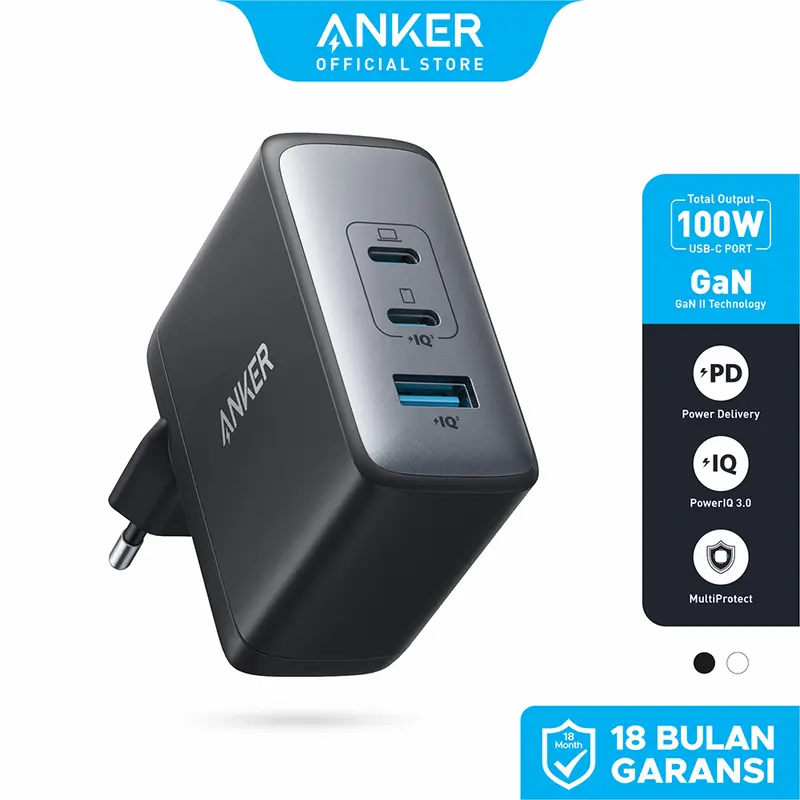 Wall Charger Anker 736 Super Fast Charging Nano II 100W - A2145 0