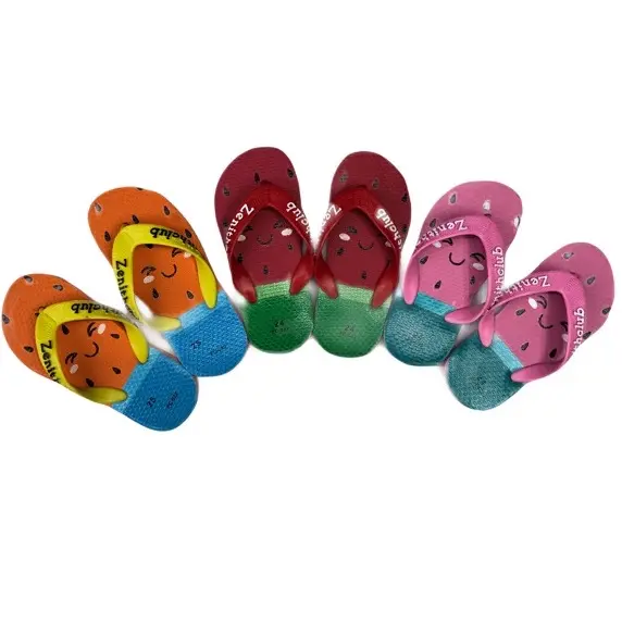 Watermelon styled children Slippers